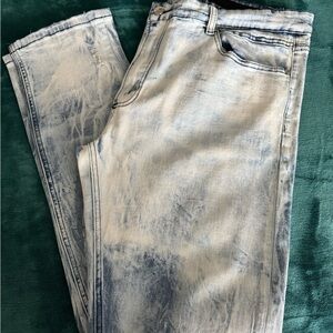Acid Wash Denim Jeans